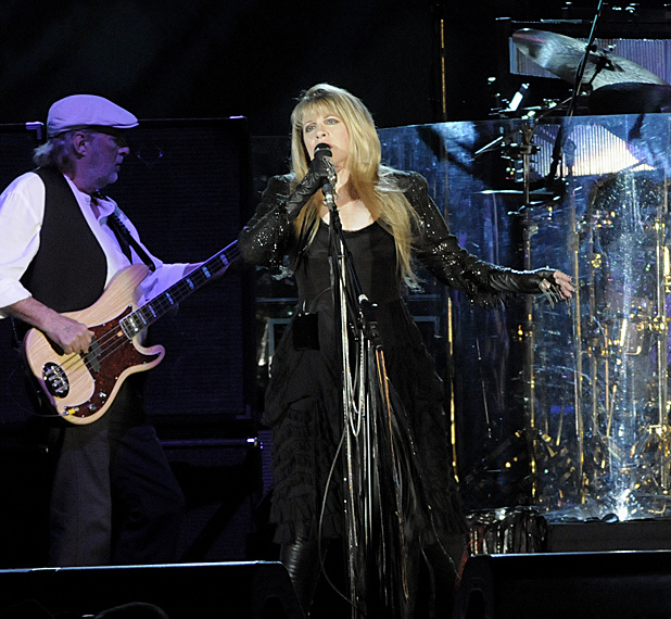 Frontwoman Stevie Nicks performs at Glasgow's Hydro on October 3. (The List)