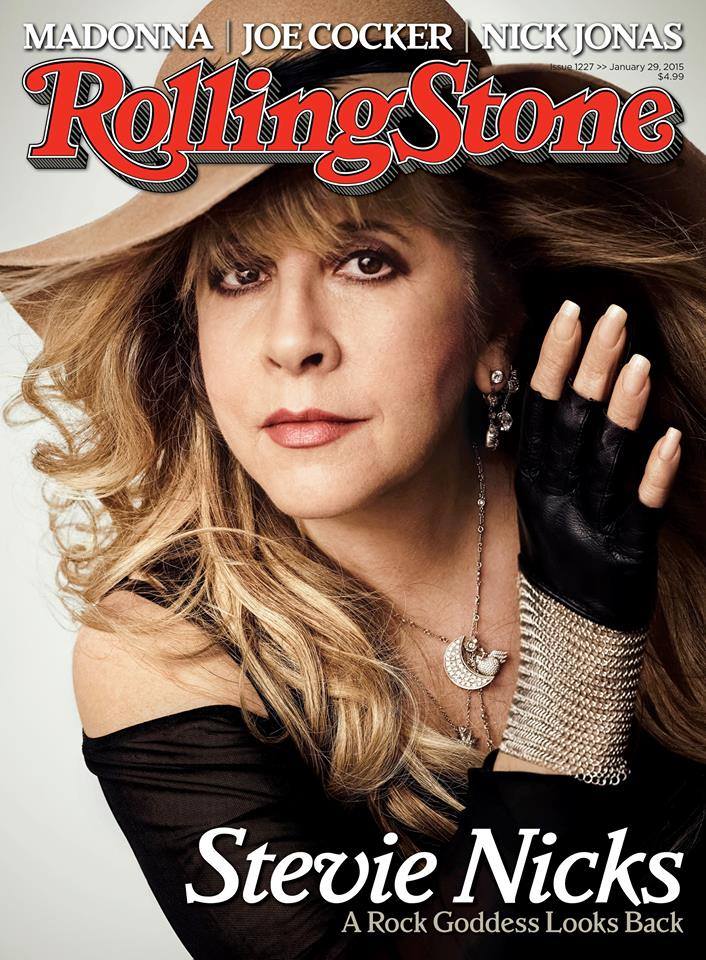 Stevie Nicks, Rolling Stone, January 29, 2015