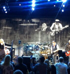 Fleetwood Mac performing onstage in Sydney, Australia