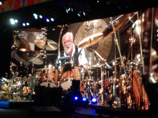 Fleetwood Mac performing onstage in Sydney