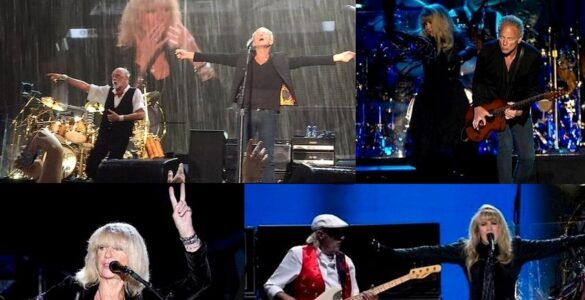 Fleetwood Mac photo collage