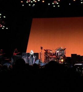 Fleetwood Mac onstage at Rod Laver Arena