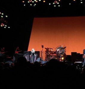 Fleetwood Mac onstage at Rod Laver Arena