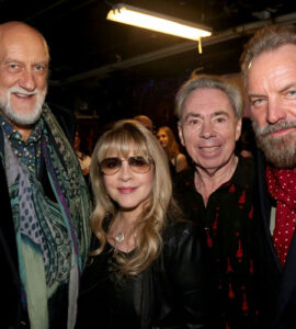 Mick Fleetwood Stevie Nicks Andrew Lloyd Webber Sting