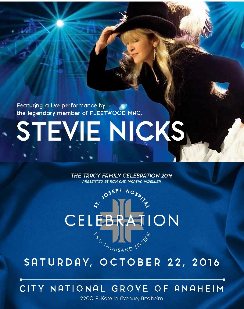Stevie Nicks benefit for St Joseph Hospital