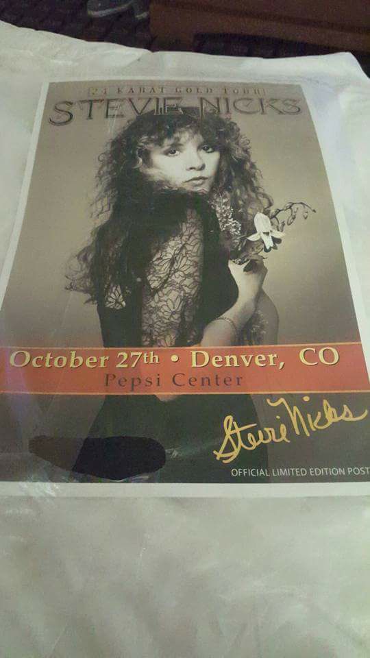 Stevie Nicks limited edition poster