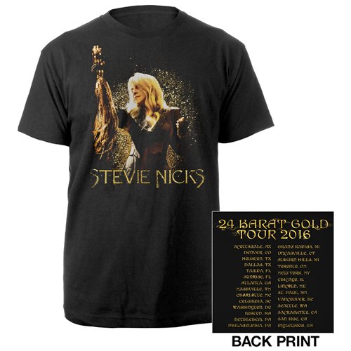 Stevie Nicks 24 Karat Gold Tour t-shirt
