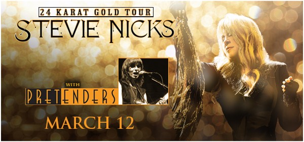 Stevie Nicks, 24 Karat Gold Tour, Austin TX, Frank Erwin Center, March 12, 2017