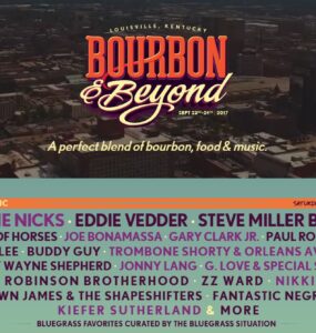 Stevie Nicks, Bourbon & Beyond Festival, Eddie Vedder, Steve Miller, September 23-24 2017