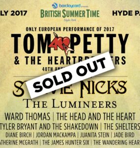 Tom Petty & The Heartbreakers, Stop Draggin' My Heart Around, BSTHydePark, British Summer Time Hyde Park