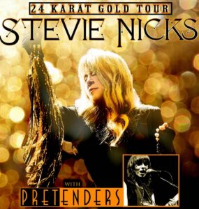 Stevie Nicks, 24 Karat Gold Tour, banner