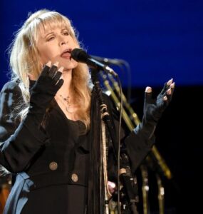 Stevie Nicks of Fleetwood Mac performs onstage during The Classic West at Dodger Stadium in July (Kevin Mazur / Getty Images)