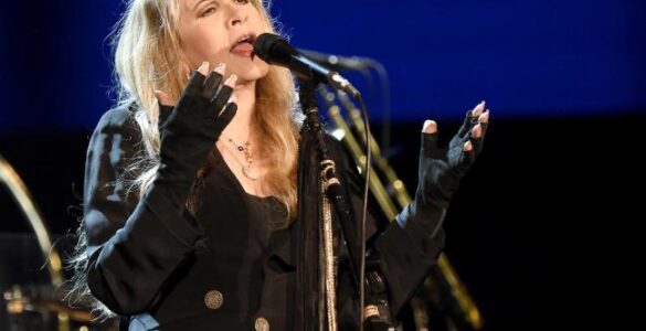 Stevie Nicks of Fleetwood Mac performs onstage during The Classic West at Dodger Stadium in July (Kevin Mazur / Getty Images)