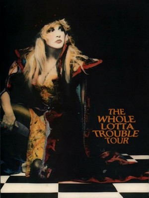 Stevie Nicks Whole Lotta Trouble tourbook