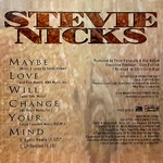 Stevie Nicks Maybe Love Will Change Your Mind 1994 CD promo single