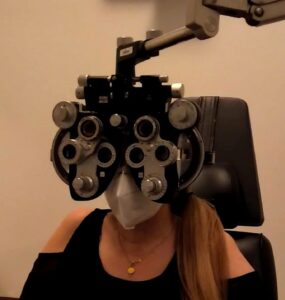 Stevie Nicks eye exam