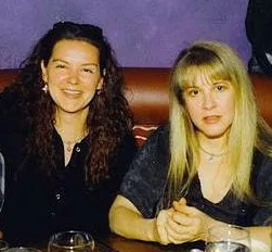 Karen Johnston and Stevie Nicks