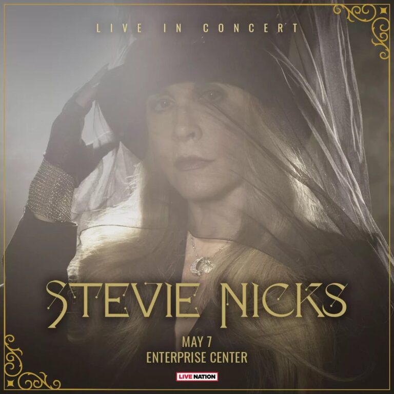 Stevie Nicks Enterprise Center, St Louis MO 5/7/2024 STEVIE NICKS INFO